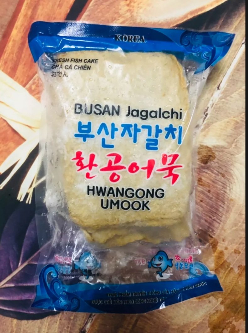 Chả cá lên doanh hàn quốc 450g/túi
