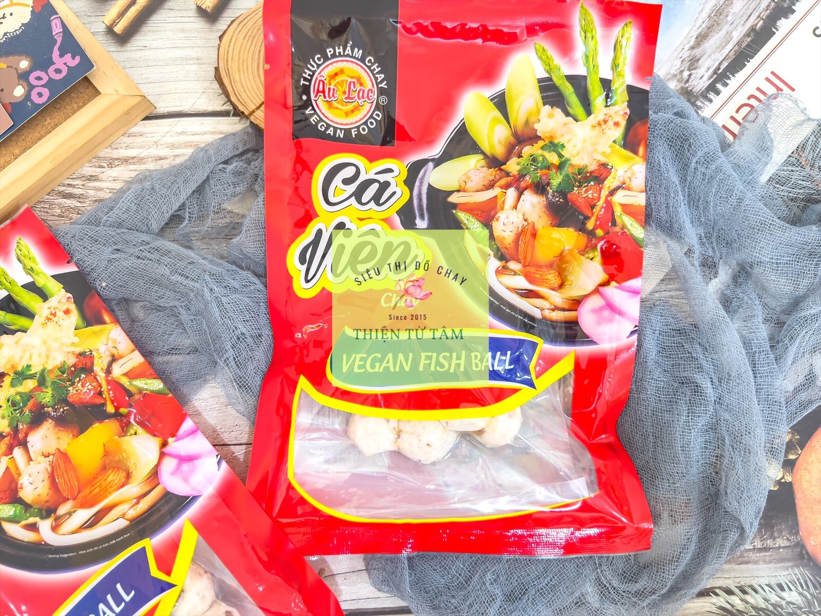 Cá viên chay âu lạc thực phẩm chay ngon 180g