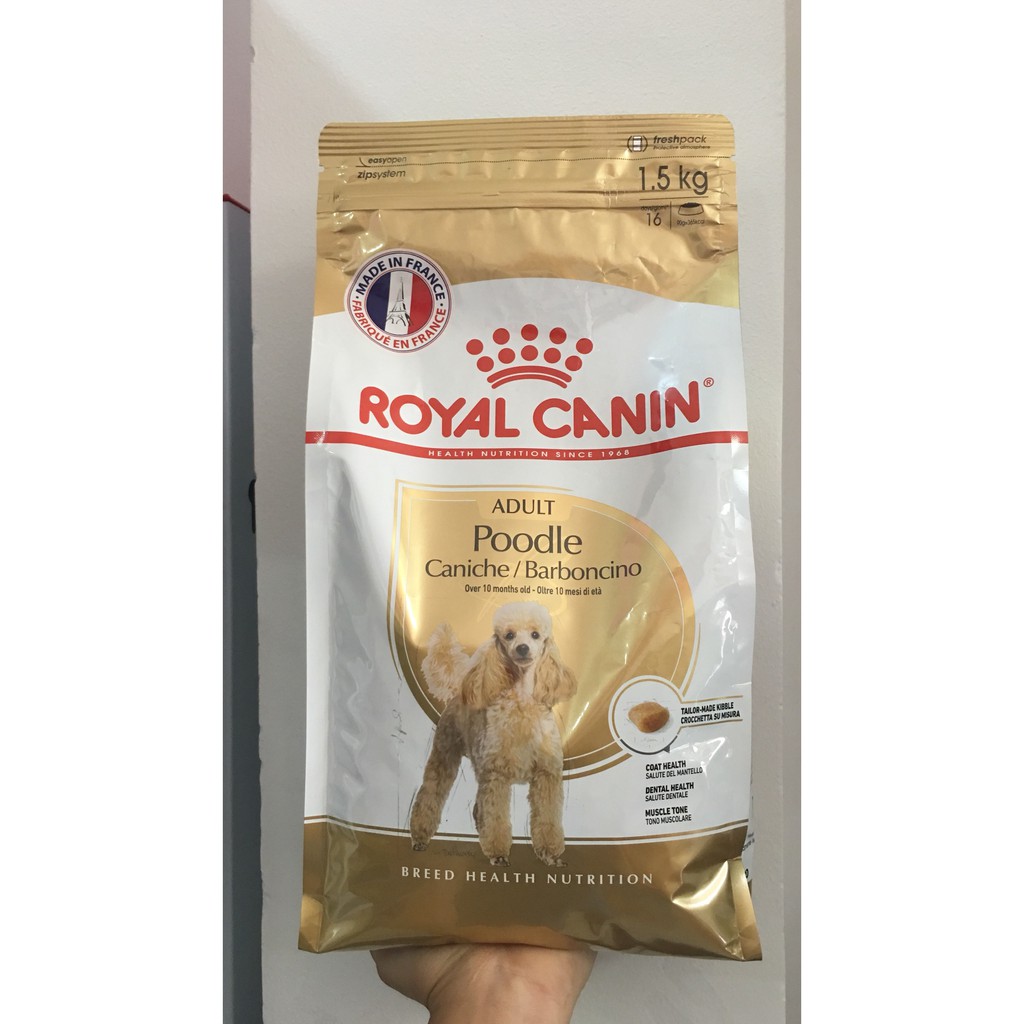  Đại lý Thức Ăn Cho Chó Royal Canin Poodle Adult 15Kg cao cấp