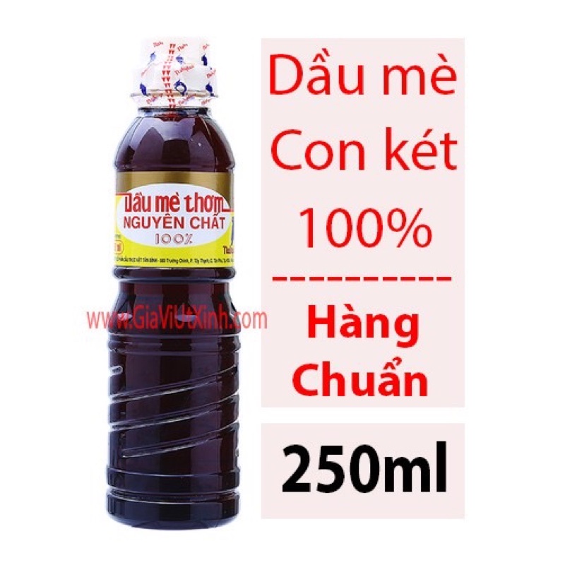 Dầu mè con két nguyên chất 100%