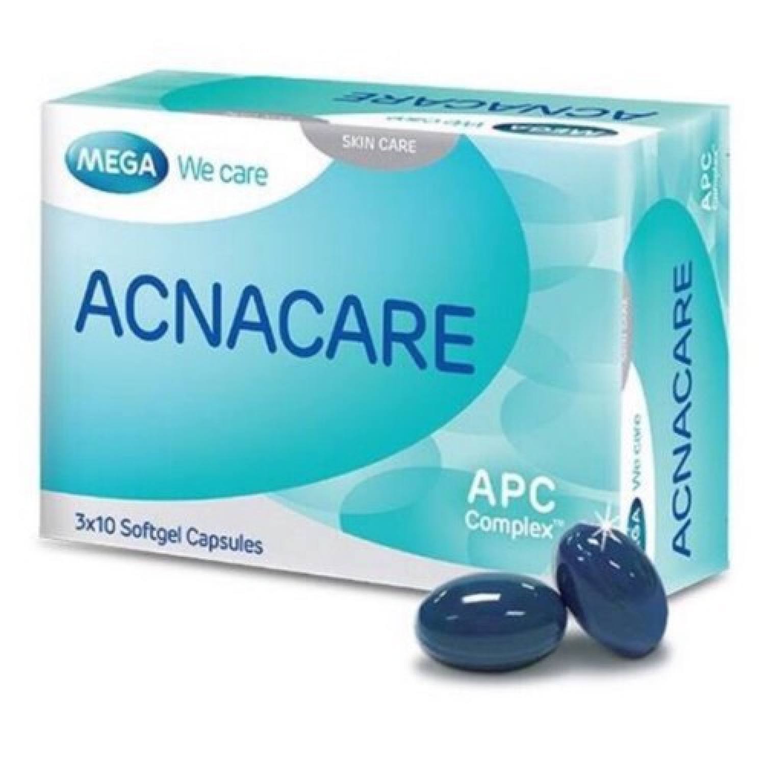 Acnacare - viên uống hỗ trợ điều tɾị mụn, ngăn ngừa mụn tái phát