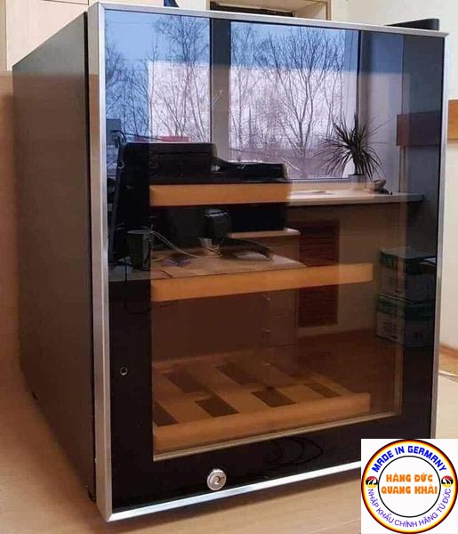 Tủ rượu vang caso winesafe 12 black 624