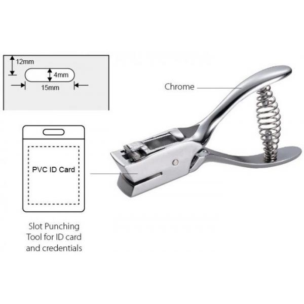 Kìm bấm 1 lỗ oval kw trio 9772 slot punch for name badge