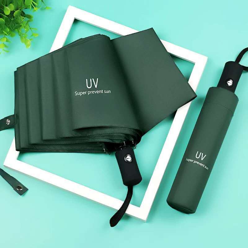 [ HÀNG LOẠI DÀY] Dù chống tia UV có tráng phủ an toàn có thể gấp gọn tiện lợi