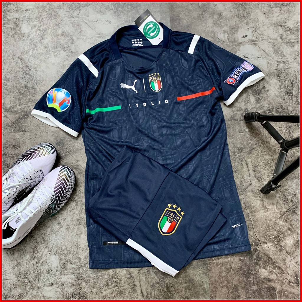 Quần Áo Bóng Đá/  50Kbộ Quần Áo Bóng Đá Đt Italia Vải Thái Cao Cấp Mùa Giải 2021/2022