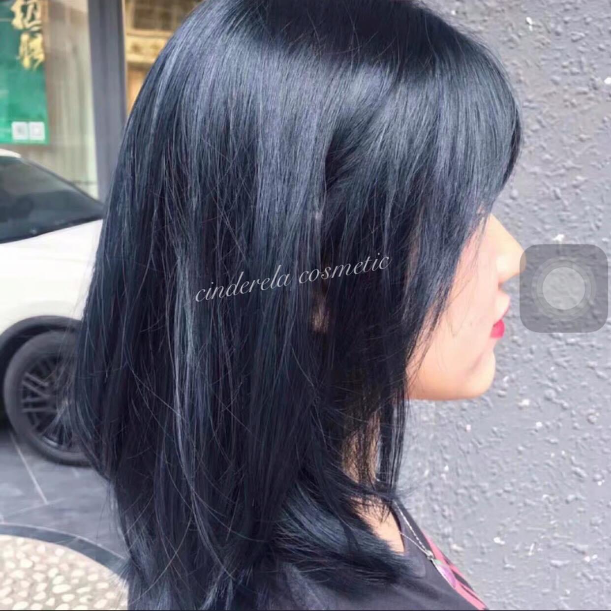 Nhuộm tóc màu than chì  xu hướng làng tóc Việt 2020
