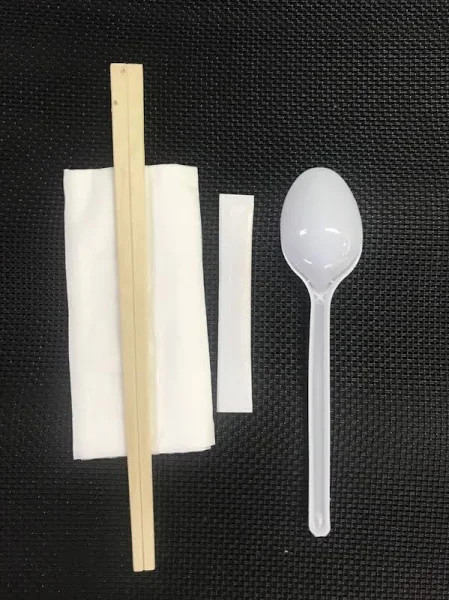 100 bộ đồ dùng ăn 1 lần 4in1 tiện lợi