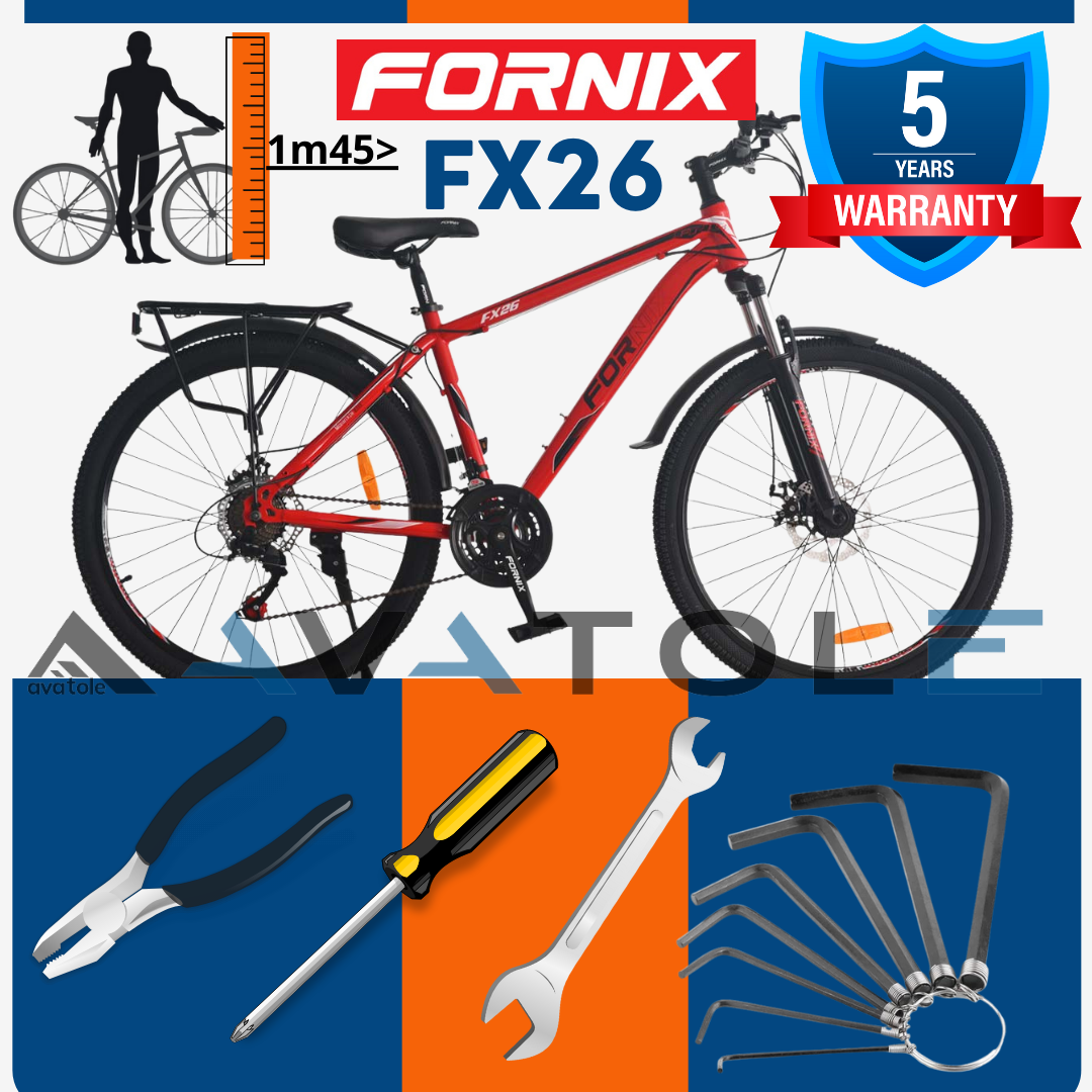 Xe đạp địa hình Fornix FX26, Khung sườn hợp kim thép cao cấp
