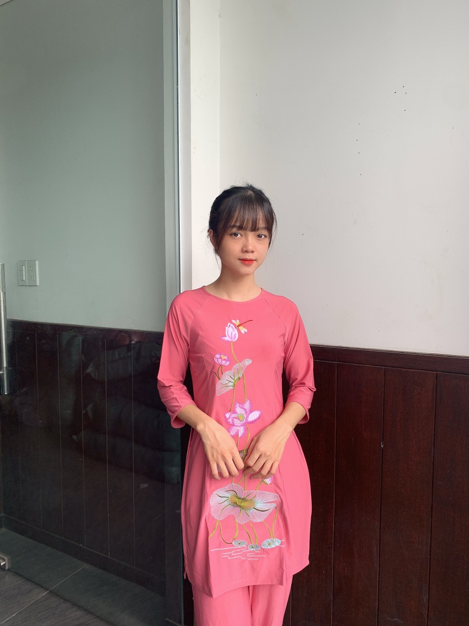 Bộ thun cách tân đi chùa mẫu mới