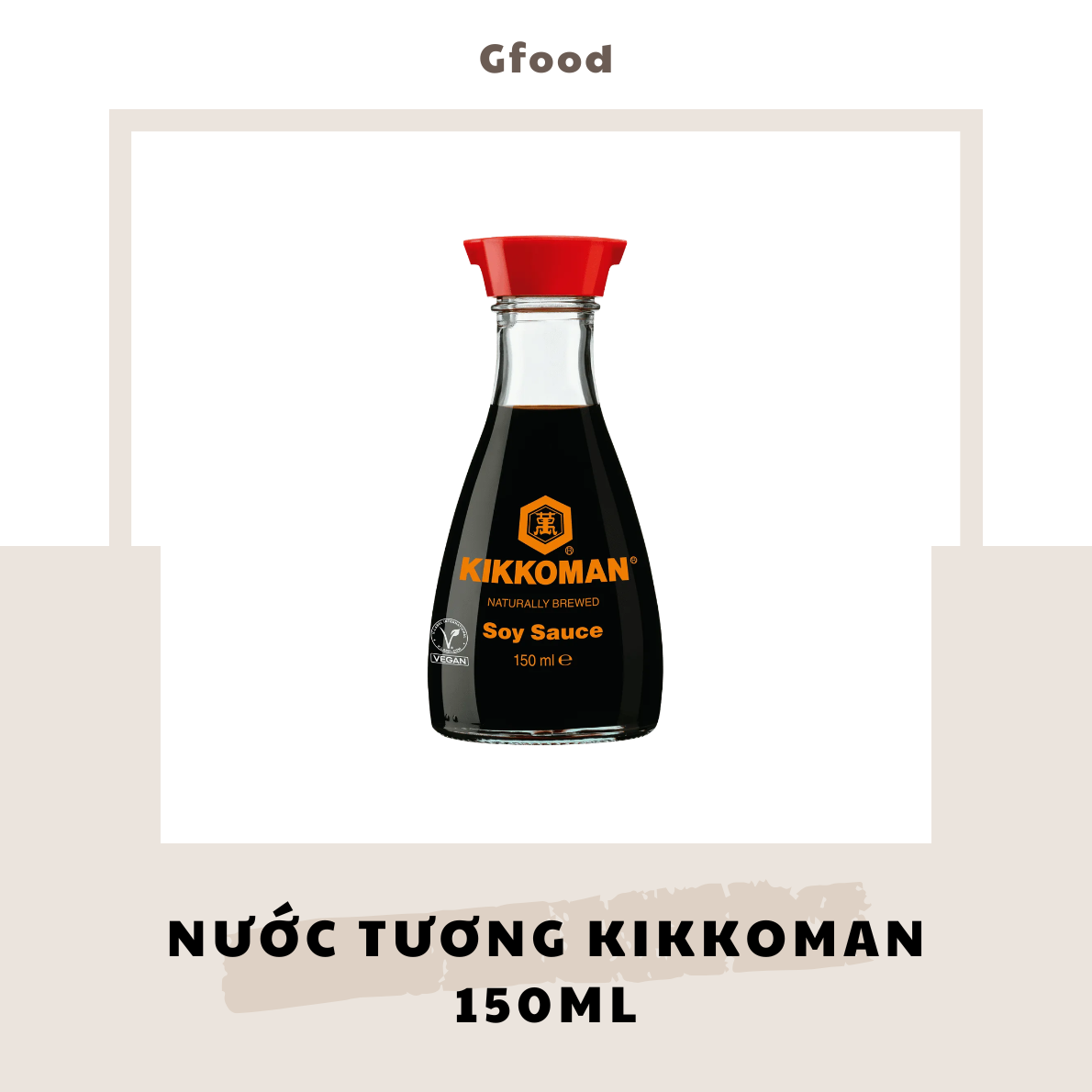 Kikkoman Nước Tương Vị Truyền Thống Nhật Bản 150ml