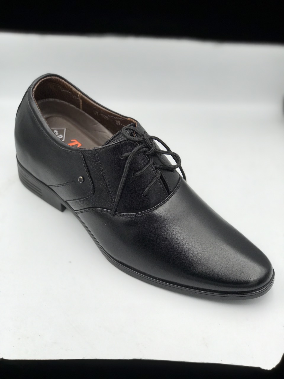 Giày công sở tăng chiều cao 7cm giày da thành đạt giày da bò thật td2356