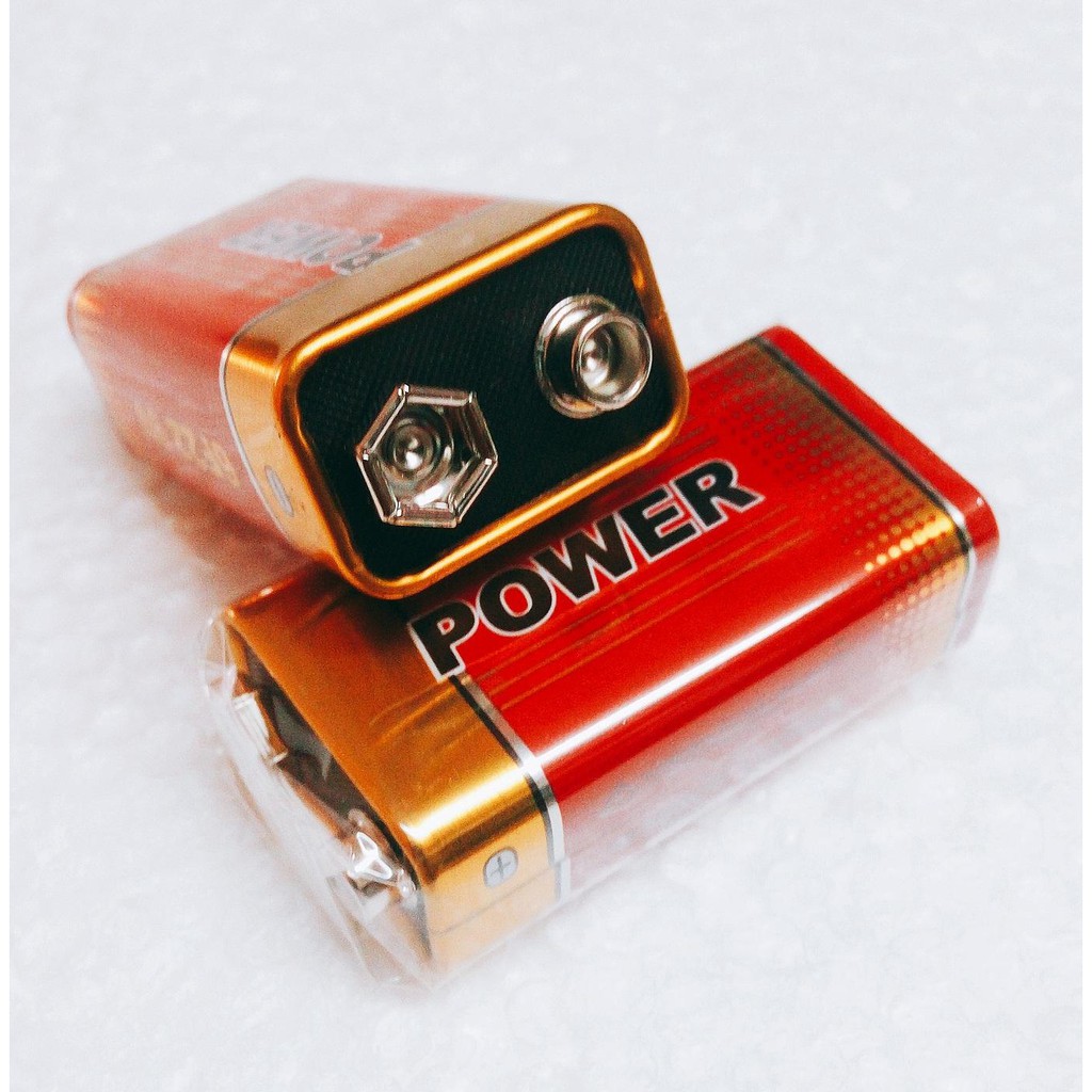 Pin Vuông 9V dùng cho bộ test mạng, mic hát karaoke đa năng...cực bền, giá rẻ
