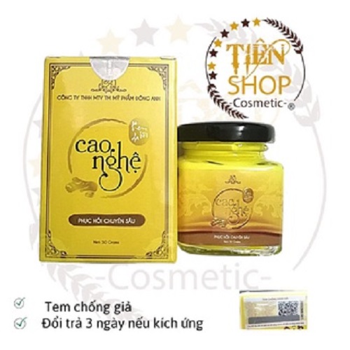 Cao tinh nghệ Collagen x3 Đông Anh mờ thâm nám tàn nhang hết mụn 50g