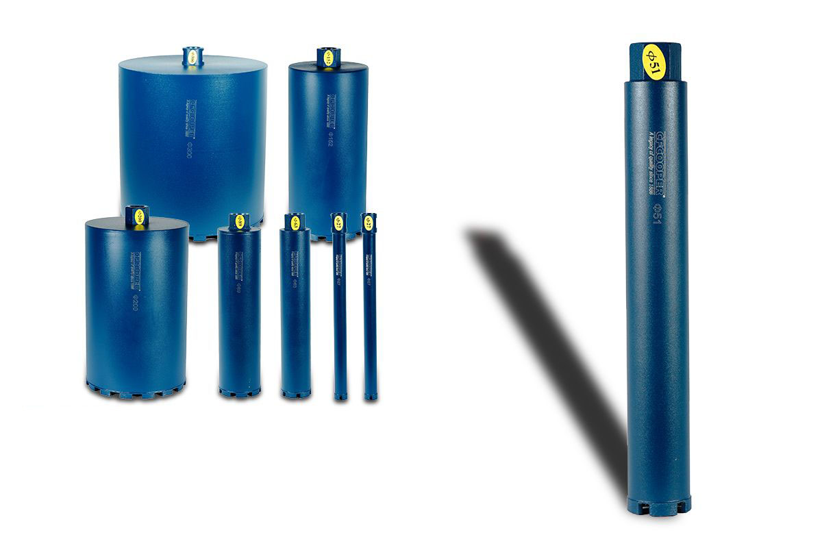 Mũi khoan rút lõi bê tông cfcooper ø 51 x 370mm - dcb51370