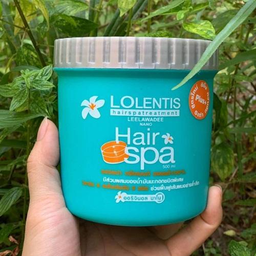 Kem ủ tóc lolentis hair spa thái lan siêu mềm mượt tóc