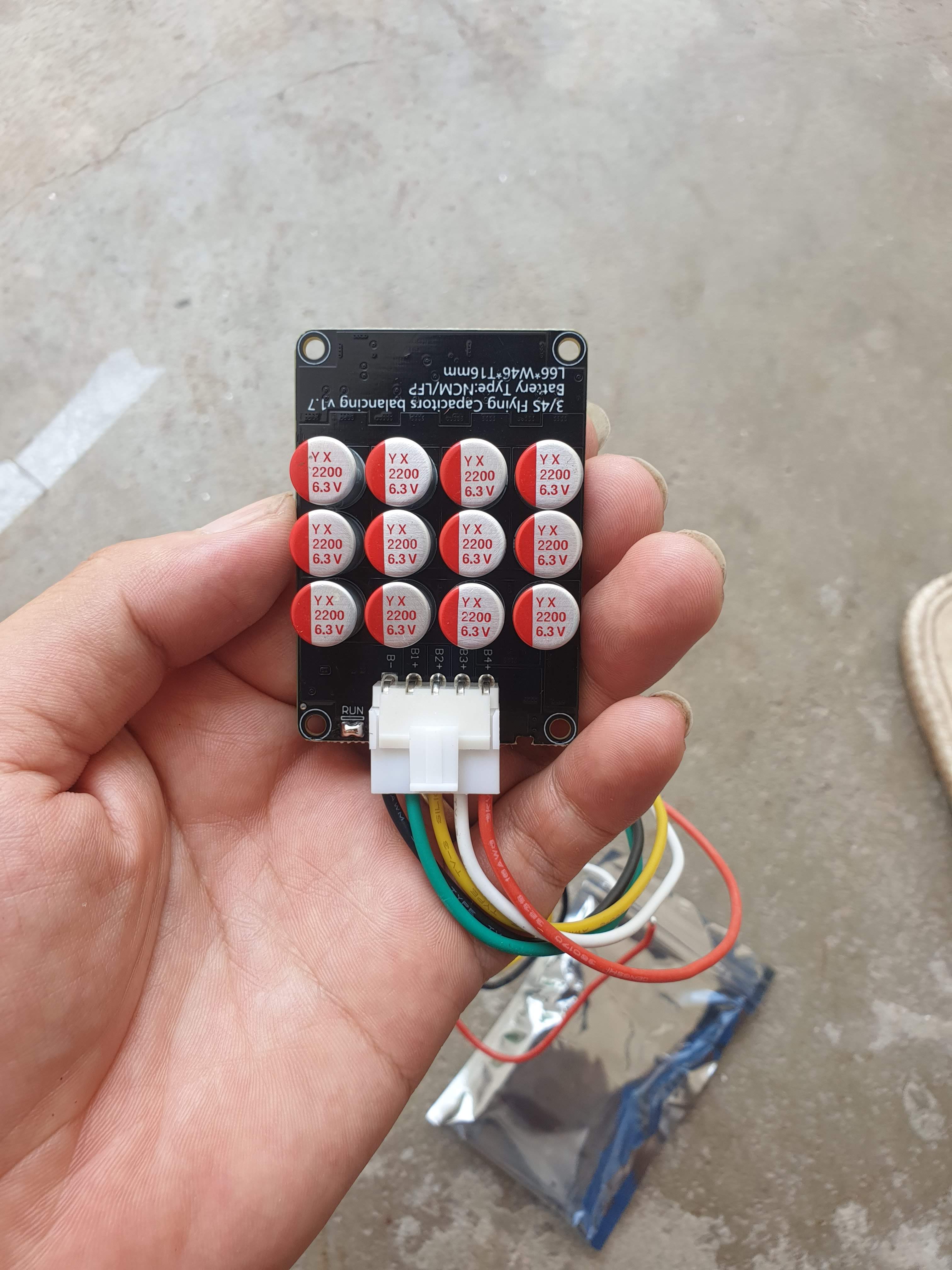 Mạch cân bằng 5a hệ 12v, 24v, 48v-pin lithium lifepo4