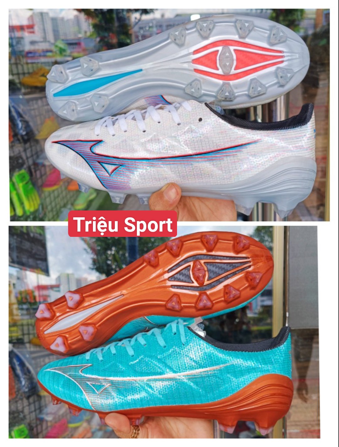 Giày đá bóng mizuno Alpha Elite Fg