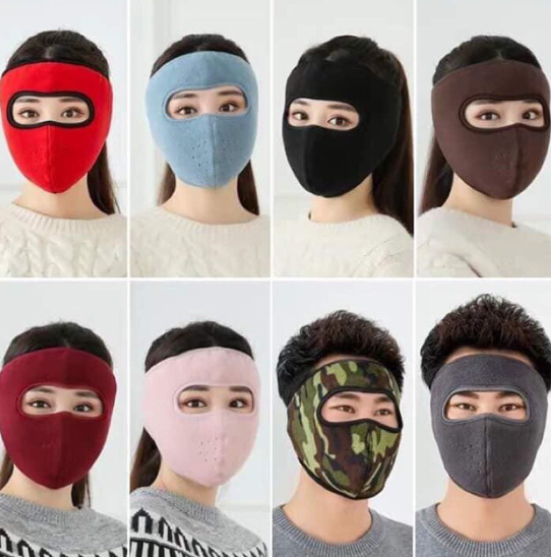 Khẩu trang NINJA chất nỉ che kín mặt loại to đẹp - Khẩu trang vải cao cấp