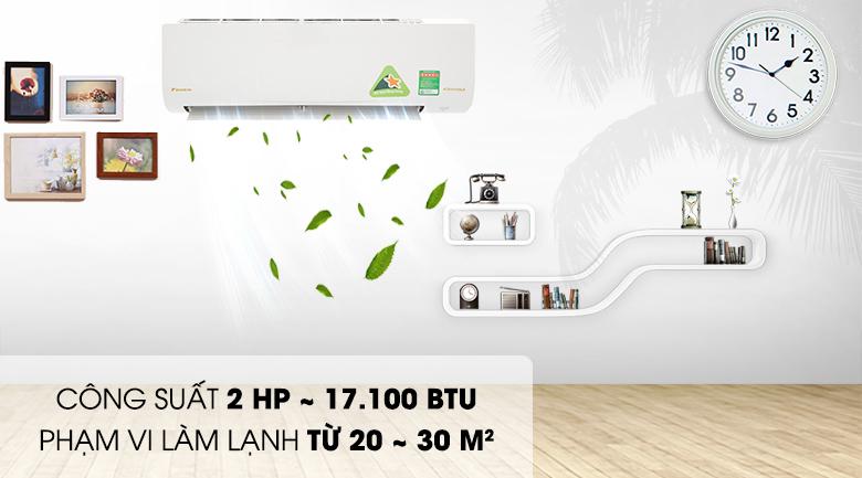 Máy lạnh Daikin Inverter 2 HP FTKQ50SAVMV