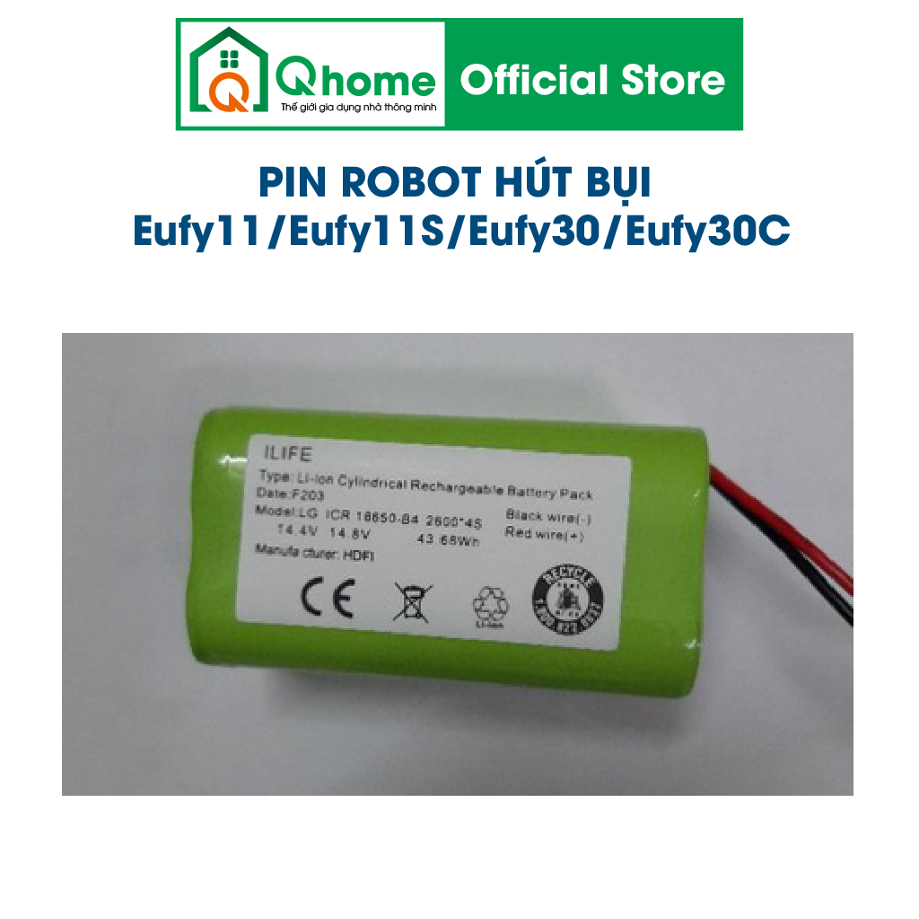 Pin robot hút bụi eufy 11/ 11s/30/30c