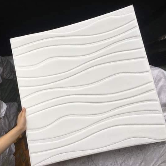 [HCM]Xốp dán tường 3D hình vân sóng