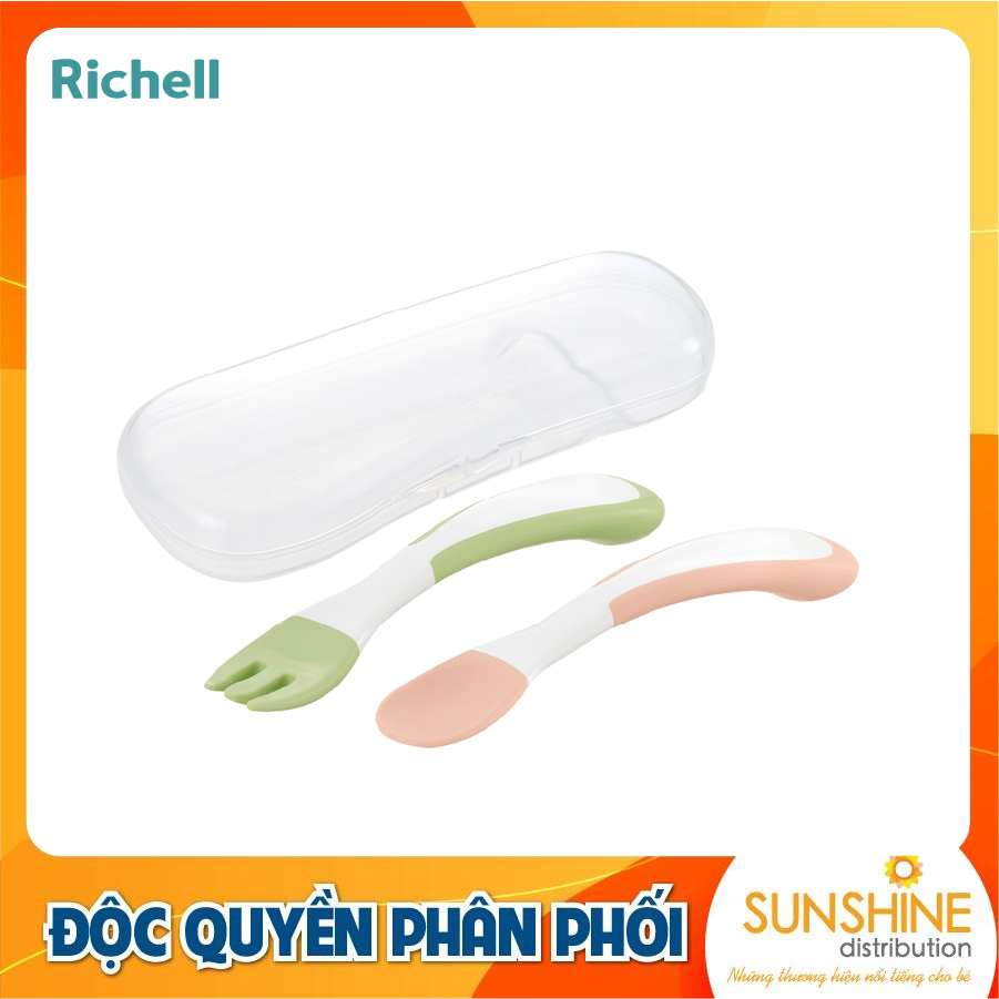 Bộ muỗng nĩa cong t.l.i richell