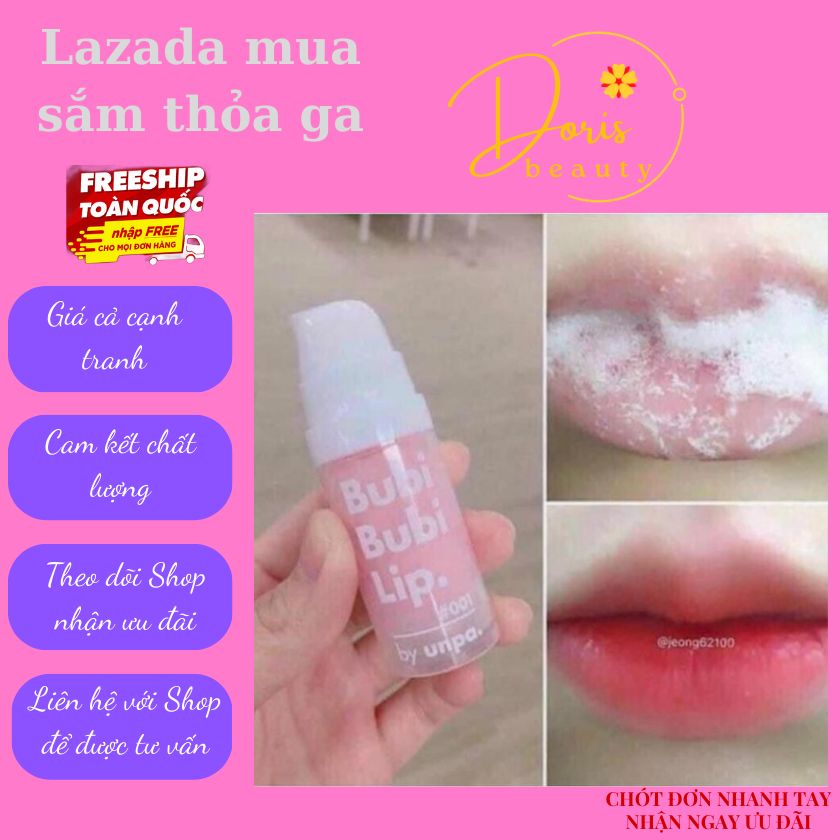 Tẩy da chết môi bubi bubi lip ❤❤