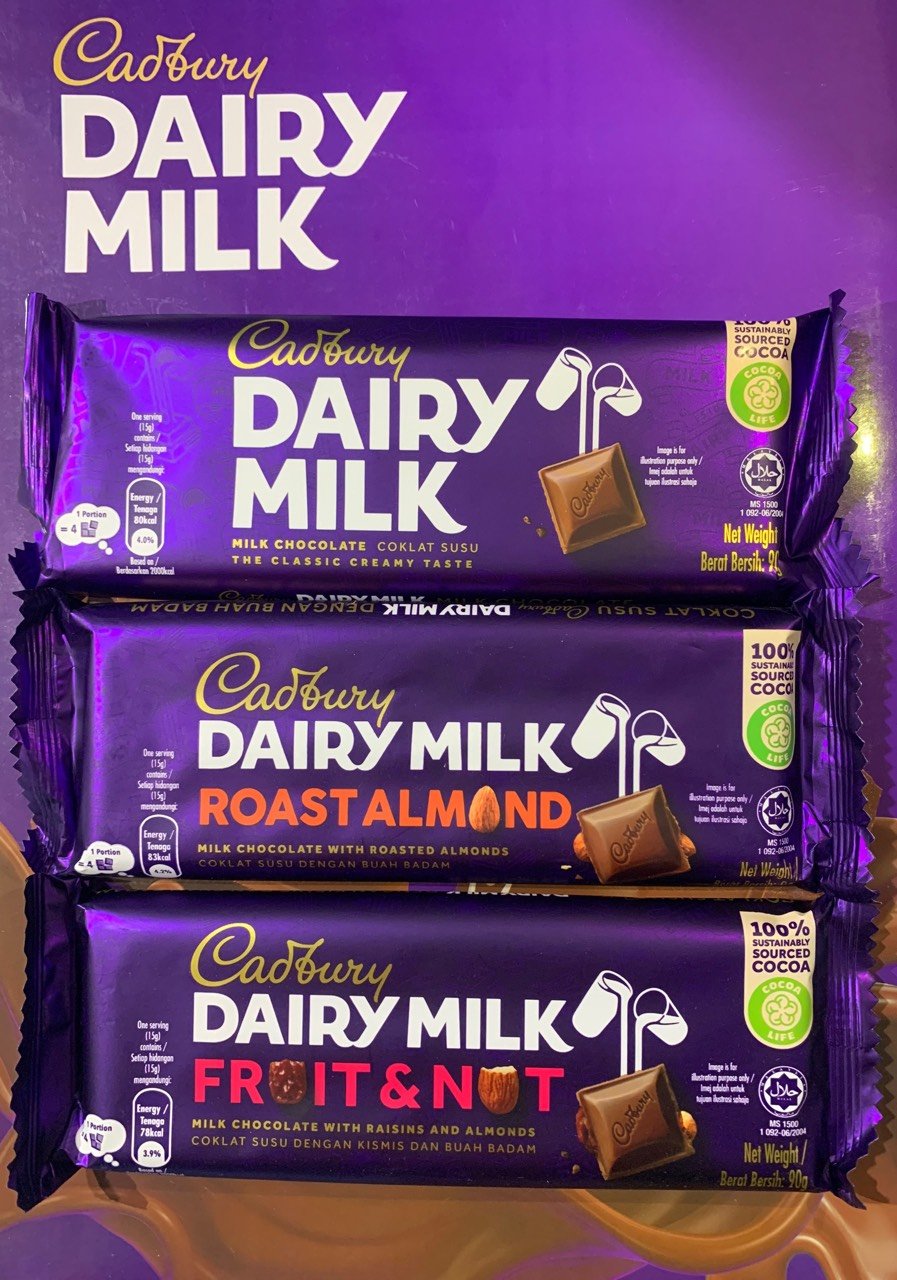 Socola Dair Milk 90g
