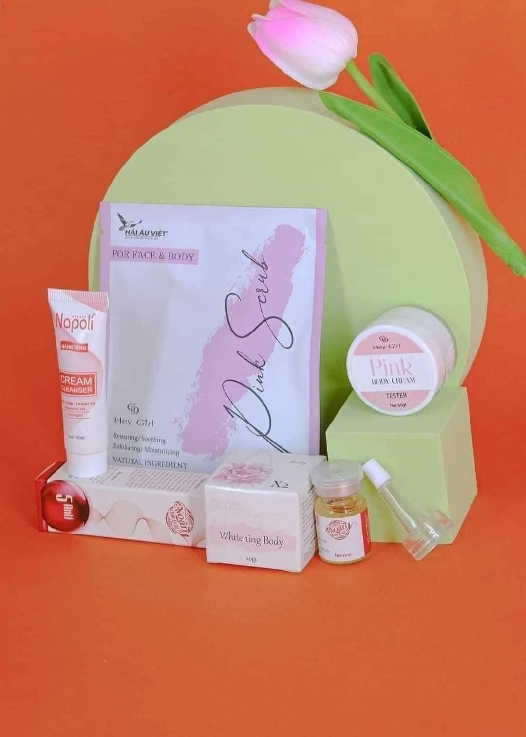 Tổng hợp mỹ phẩm Hải Âu Việt mẫu dùng thử