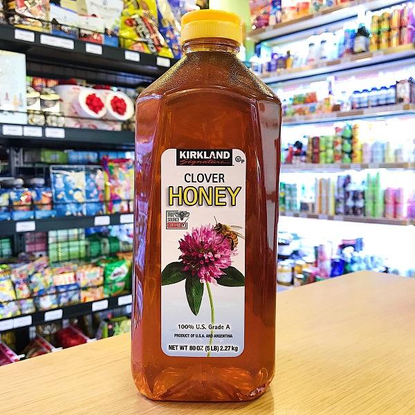 mật ong kirkland signature clover honey 2,27kg mỹ 1