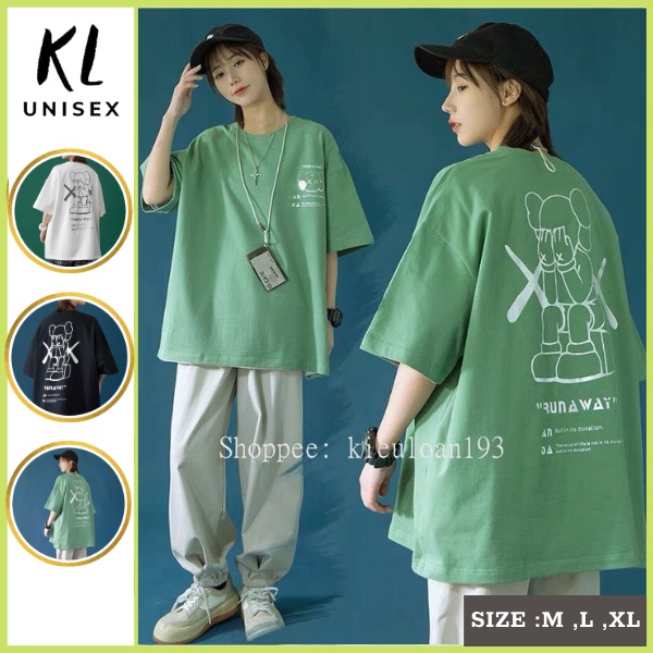 Áo thun phông tay lỡ form rộng kl unisex