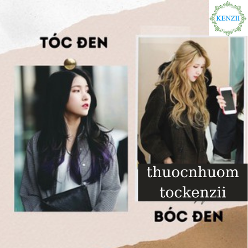 Thuốc Nhuộm Tóc Bóc Đen - Bóc Đỏ dành cho tóc nhuộm đen , đỏ ra nền tóc nâu , vàng