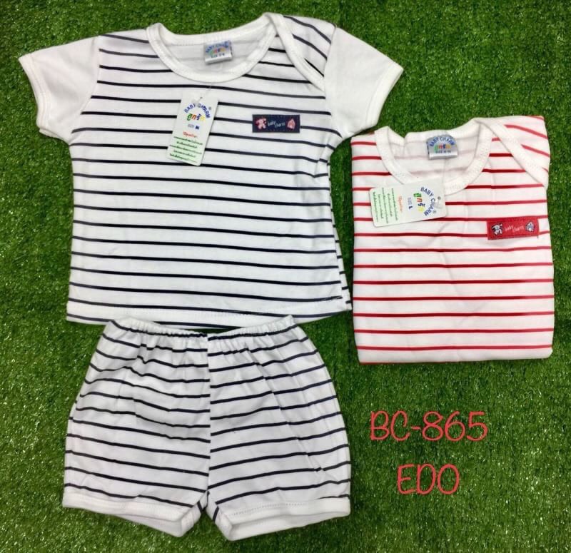 Quần áo thun cotton em bé sơ sinh Thailand từ 3 đến 12 tháng