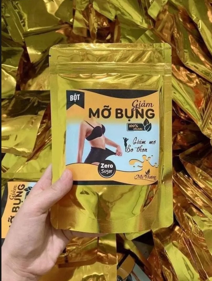 Bột giảm mỡ bụng MỊ Hương