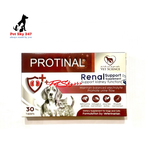 PROTINAL Renal Support Supplement - Bổ Sung Hỗ Trợ Thận Hộp 30 Viên