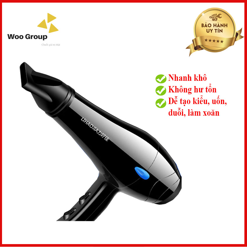 XẢ KHO Máy sấy tóc chuyên nghiệp 2500W, gió nóng lạnh sấy tóc nhanh, điều chỉnh tự do 3 nhiệt độ và 2 tốc độ, dùng cho Salon và gia đình