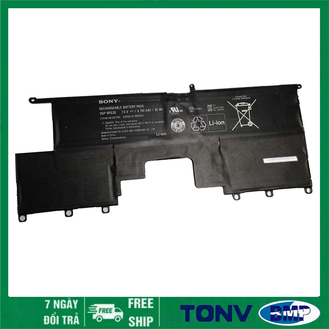 Pin sony vaio vgp-bps38 svp13 pro13 pro11