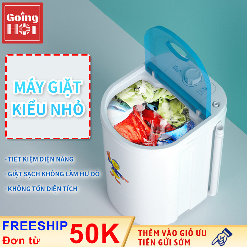 Máy  giặt XPB45-1912 điện có thể vắt khô lồng giặt mini nhỏ hoàn toàn tự động máy giặt thần kì  cho Sinh viên ở kí túc xá