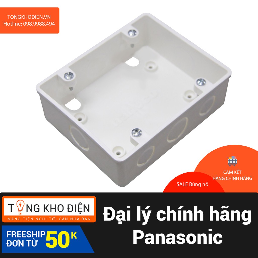 Đế âm đôi nanoco panasonic