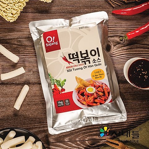GÓI 1KG SỐT TƯƠNG ỚT Osajang LOẠI 1 VỊ BÉO THƠM ĐẬM ĐÀ_TiTiMart