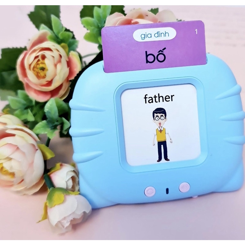 Máy đọc thẻ song ngữ anh việt