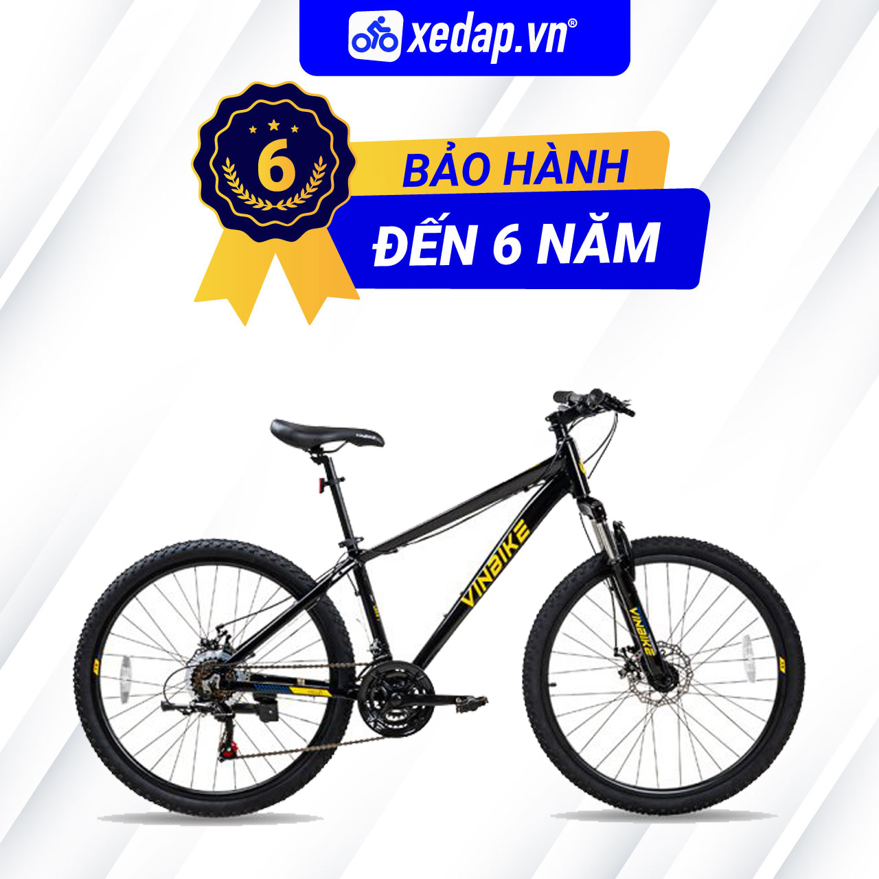 [TRẢ GÓP 0% ][FREESHIP] Xe Đạp Thể Thao Địa Hình MTB VINBIKE Lava 1 – Phanh Đĩa, Bánh 26 Inches – 2021