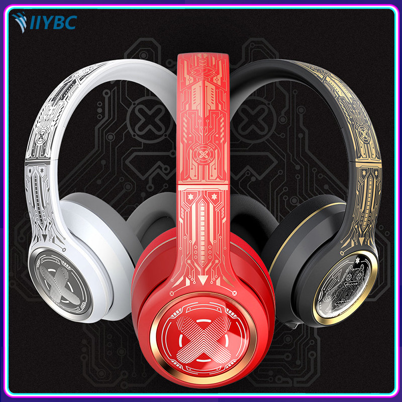 IIYBC Tai nghe Bluetooth Zombie Cat Tai nghe không dây Tai nghe giảm tiếng ồn chơi game