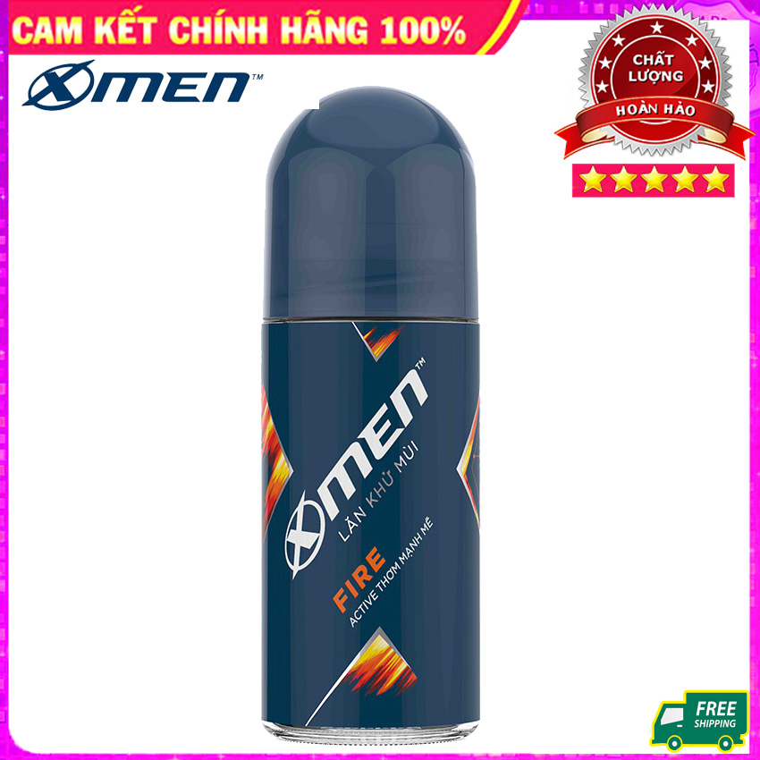 Lăn Khử Mùi X-Men Fire 25ml, 50ml  BiBo Shop Hàng Chính Hãng