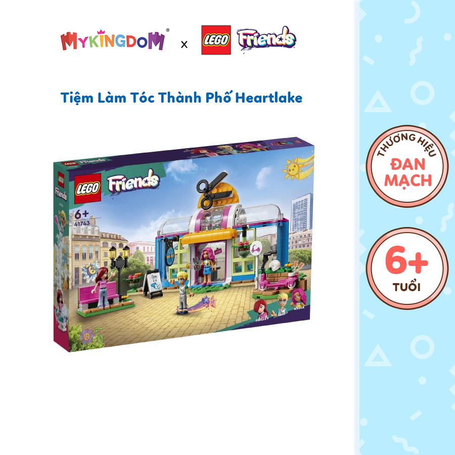 Đồ chơi lắp ráp lego friends tiệm làm tóc thành phố heartlake 41743