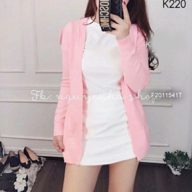 Áo khoác len Form Dài cao cấp. Áo Khoác Nữ Cardigan Hàng Nhập Vải Mềm Mại