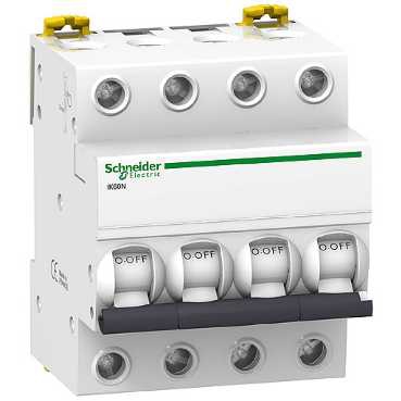 Schneider electric aptomat 4 pha 10a 16a 20a 25a 32a 40a 50a 63a, , át tép , cầu dao tự động, mcb , cb tép acti9 ik60n 4p