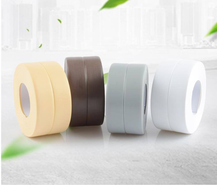 【hot】 New 320x2.2cm Bathroom Sealing Tape Mildew Sink Joint Crevice Sticker Corner Stick Strip