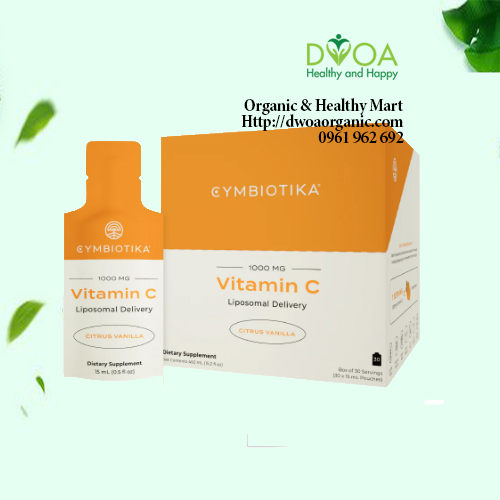 Vitamin C Công Nghệ Liposomal Cymbiotika 1000mg