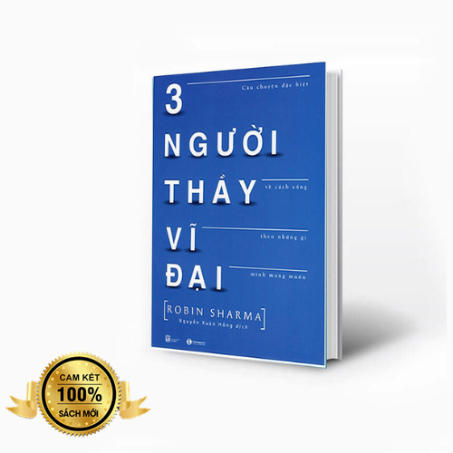 Sách -Ba Người Thầy Vĩ Đại + Tặng kèm bookmark